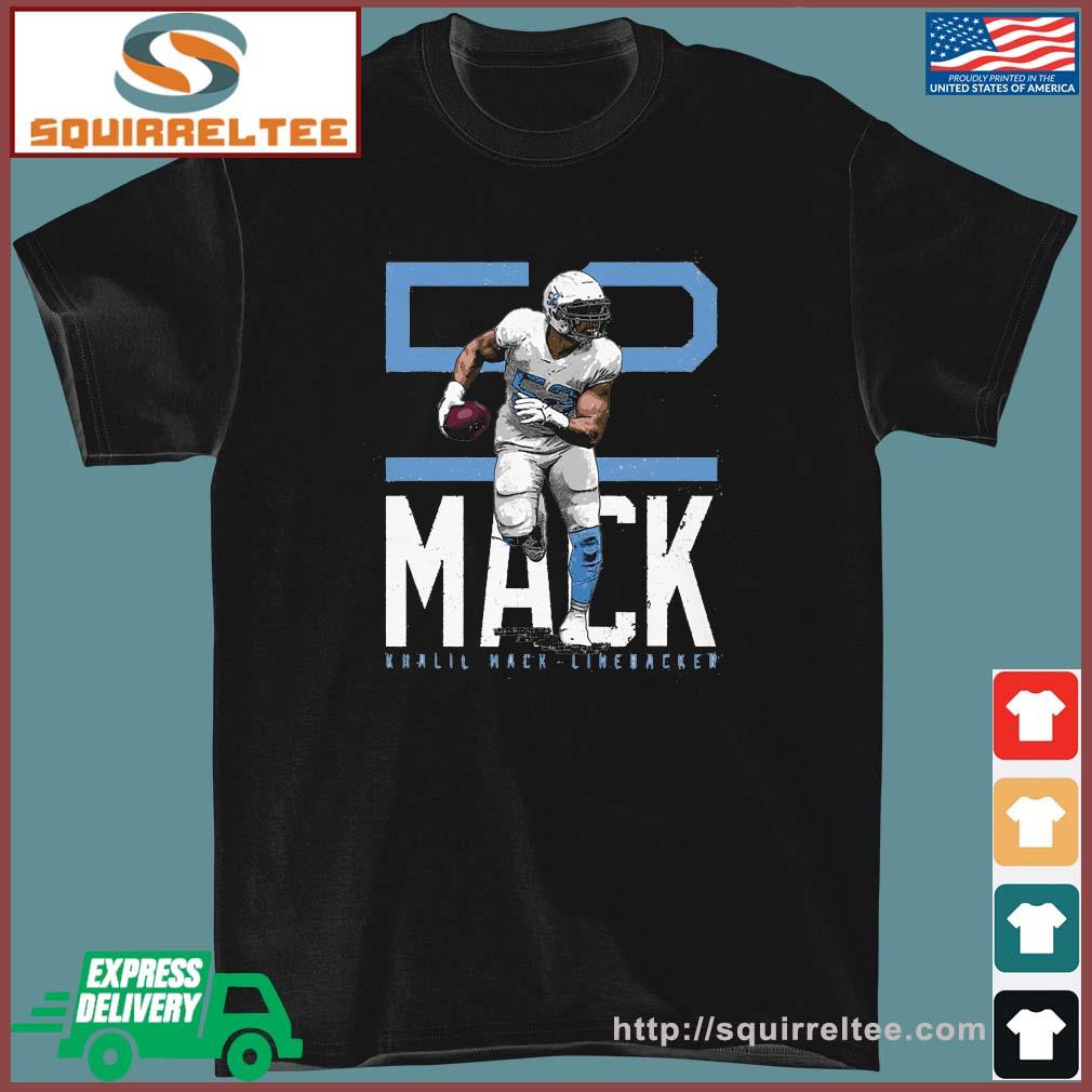 Khalil Mack Los Angeles Chargers Bold Number Linebacker Shirt