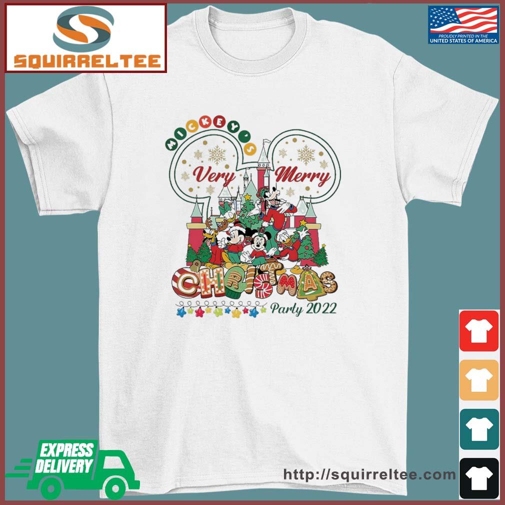 Mickey Ears Very Merry Christmas Party 2022 Shirt
