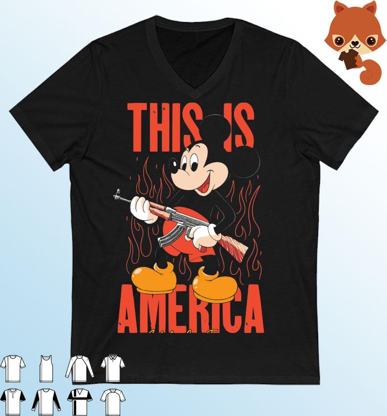 Mickey Mouse This Is America Shirt