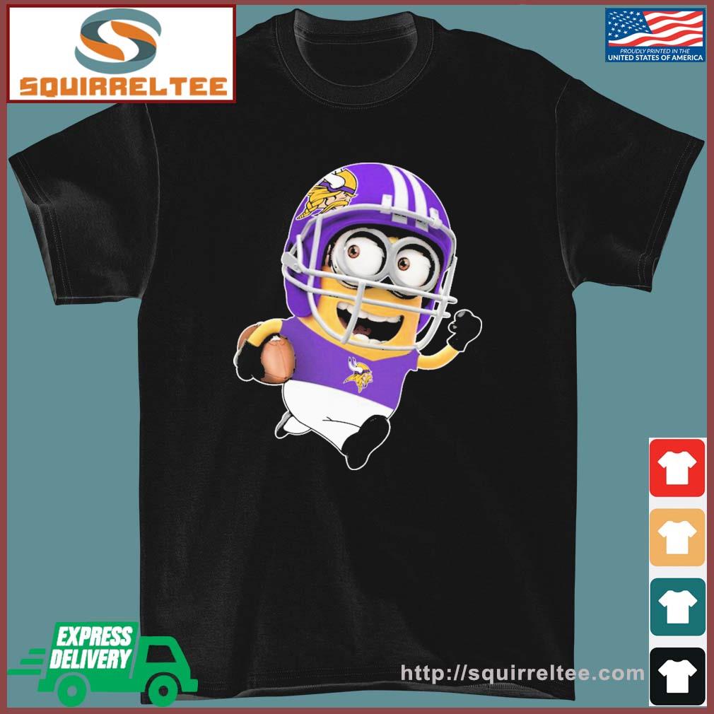 Minion Bob Minnesota Vikings NFL Football Shirt