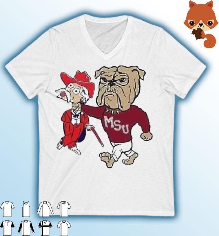 Mississippi State Bulldogs Choke Ole Miss Rebels 24-22 Shirt