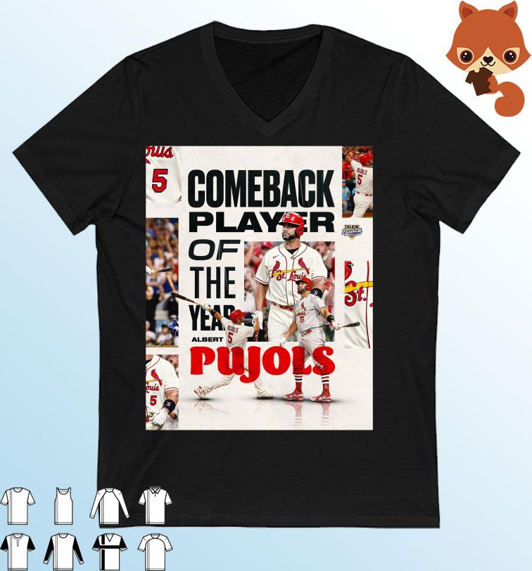 National League Comeback Player Of The Year Albert Pujols Shirt