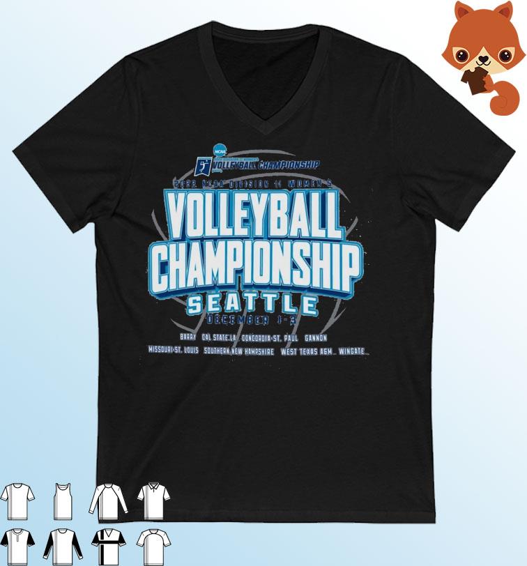 NCAA Division II Women's Volleyball Championship 2022 Seattle Shirt