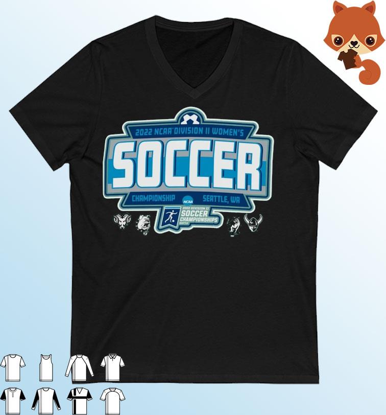 Official 2022 NCAA Division II Women's Soccer Championship Shirt
