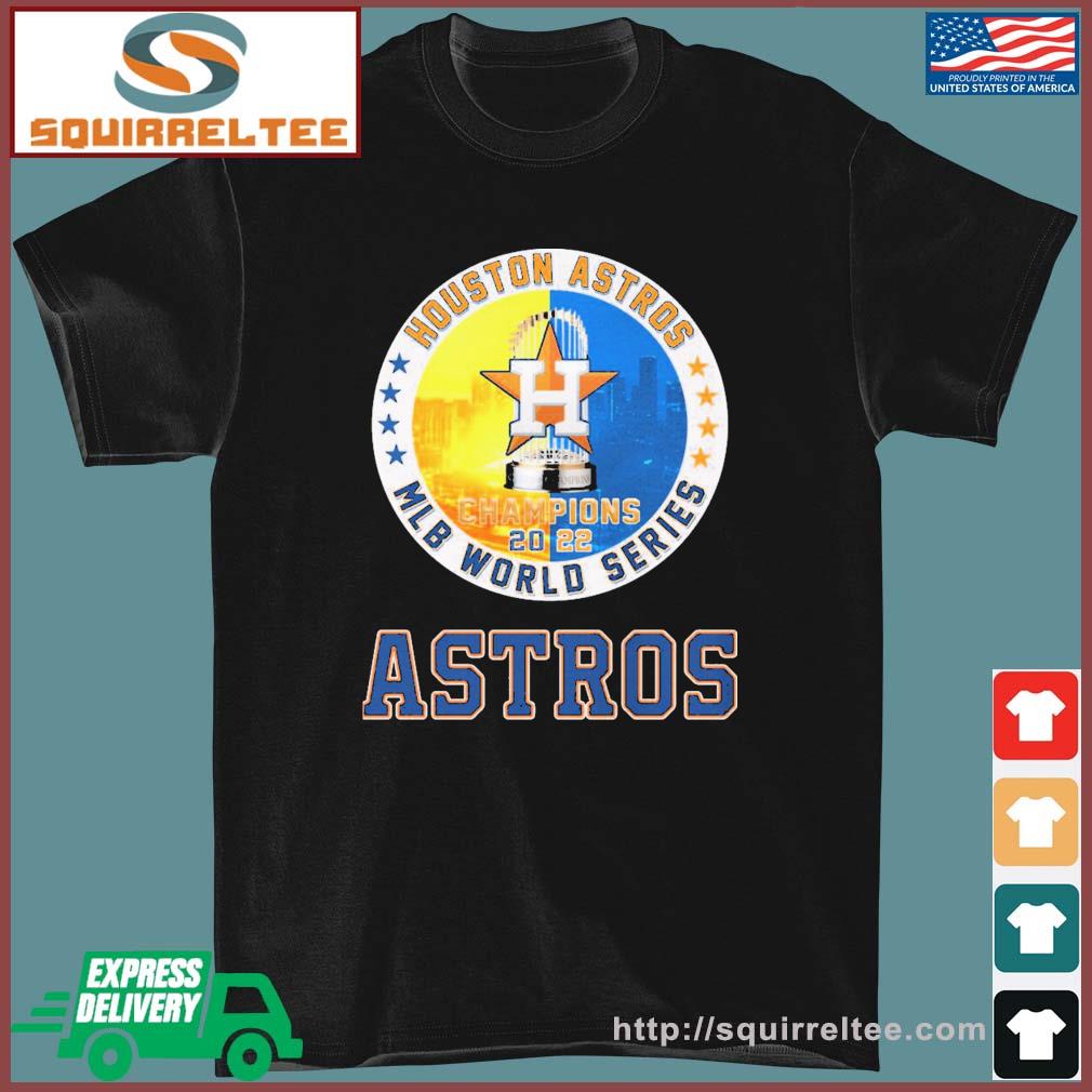Official Houston Astros Champions 2022 MLB World Series Shirt