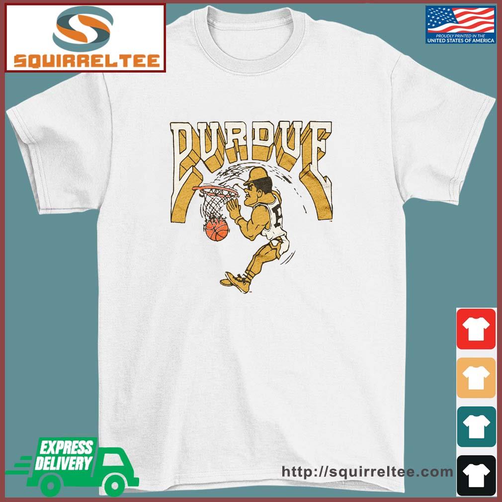 Purdue Pete Slam Dunk Basketball Shirt
