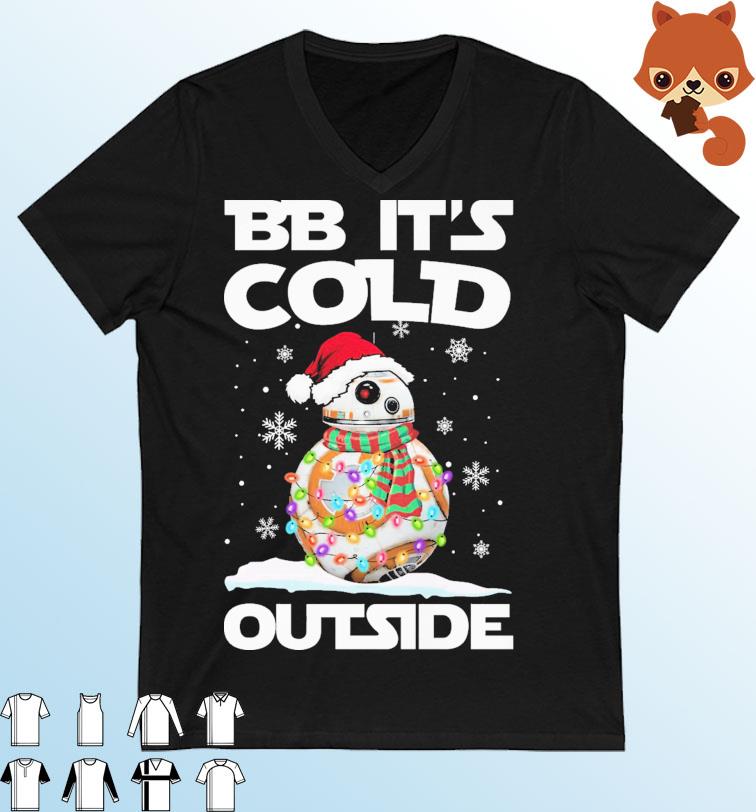R2-D2 BB It's Cold Outside Christmas Shirt