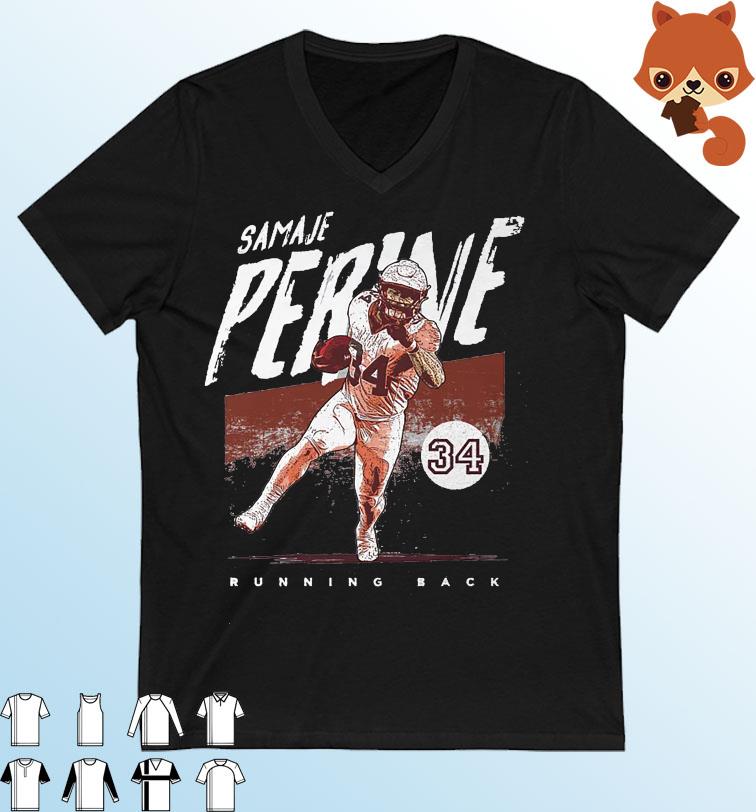 Samaje Perine Cincinnati Bengals Running Back Grunge Shirt