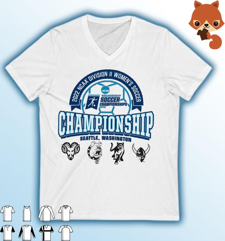 Seattle Washington 2022 NCAA Division II Women's Soccer Championship Shirt