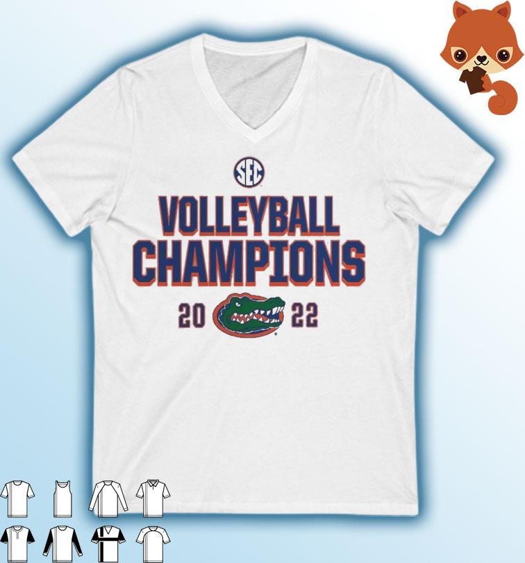 SEC Volleyball Champions 2022 Florida Gators Shirt