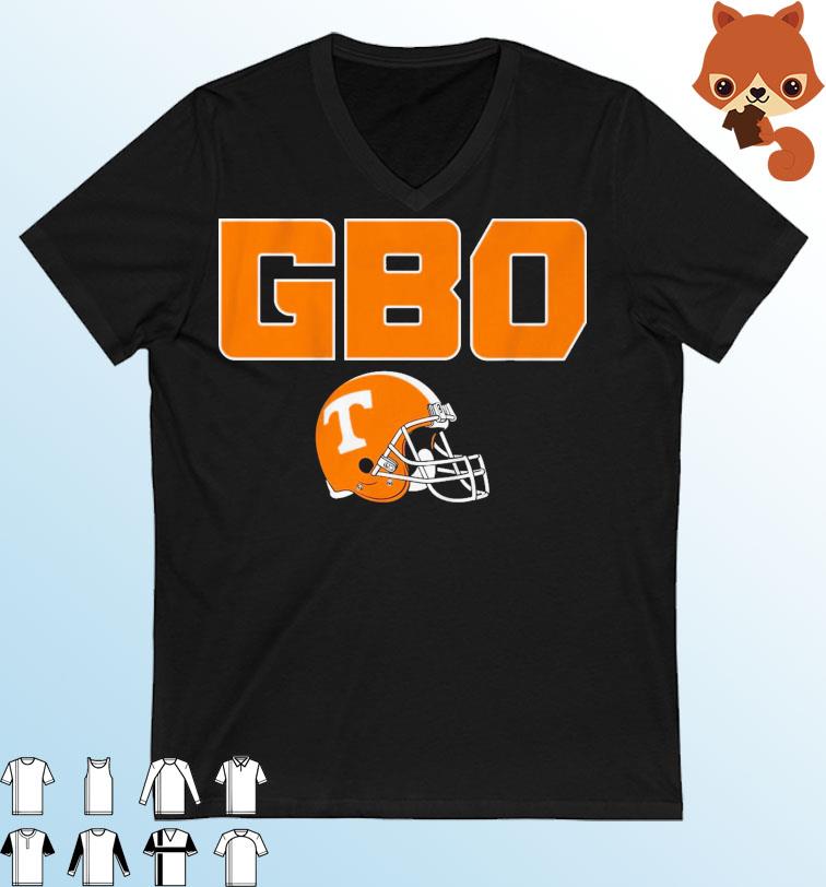Tennessee Football Go Big Orange Helmets Shirt