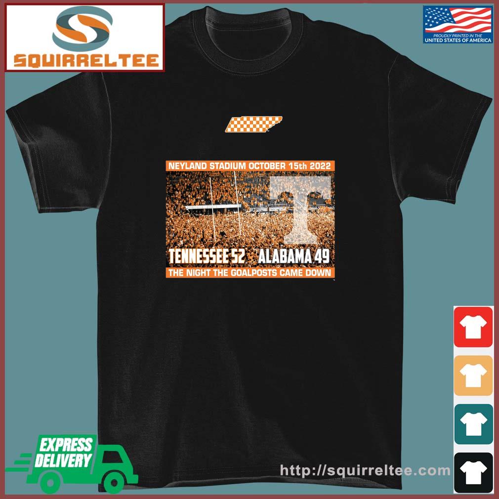 Tennessee Vols Down The Tide 52-49 Shirt