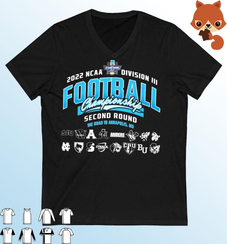 The Second Round 2022 NCAA Division III Football Championship Shirt