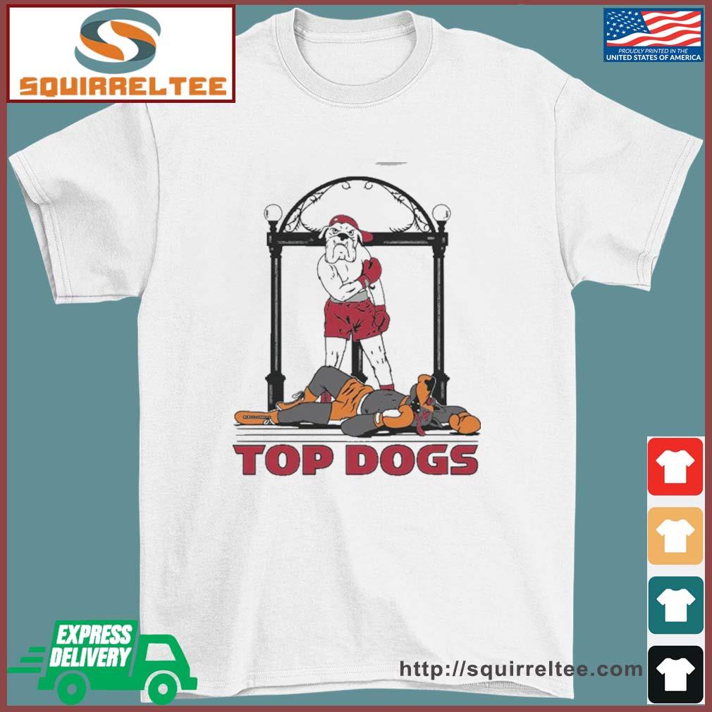 Top Dogs Georgia Bulldogs Beat Tennessee Volunteers Shirt