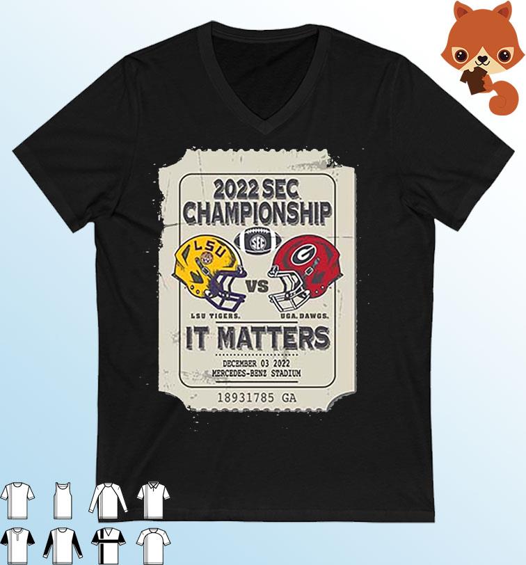 UGA Vs. LSU SEC Championship Bound 2022 Shirt