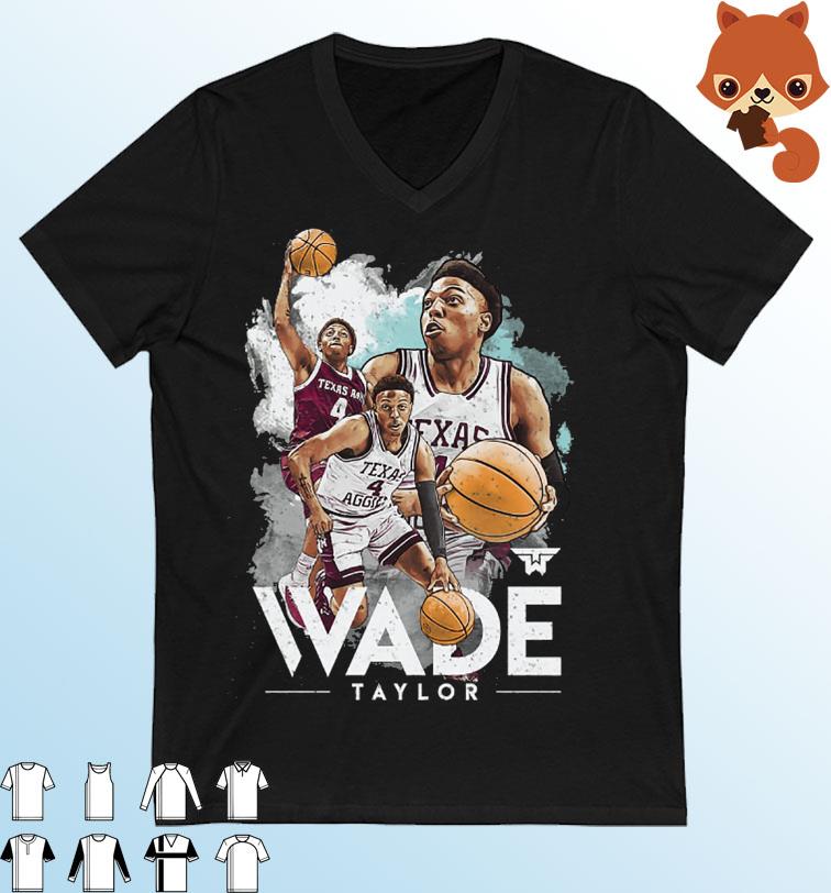 Wade Taylor IV Texas A&M Basketball Shirt