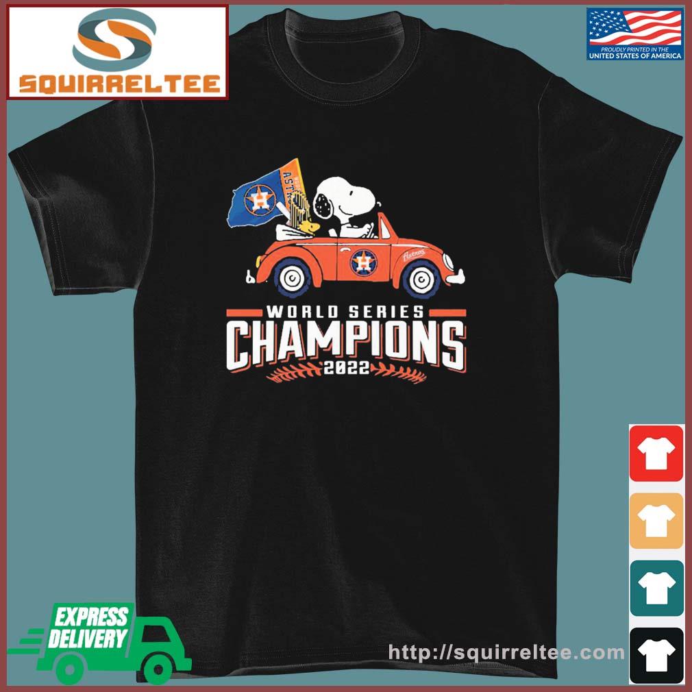 World Series Champions 2022 Snoopy And Woodstocks Houston Astros Shirt
