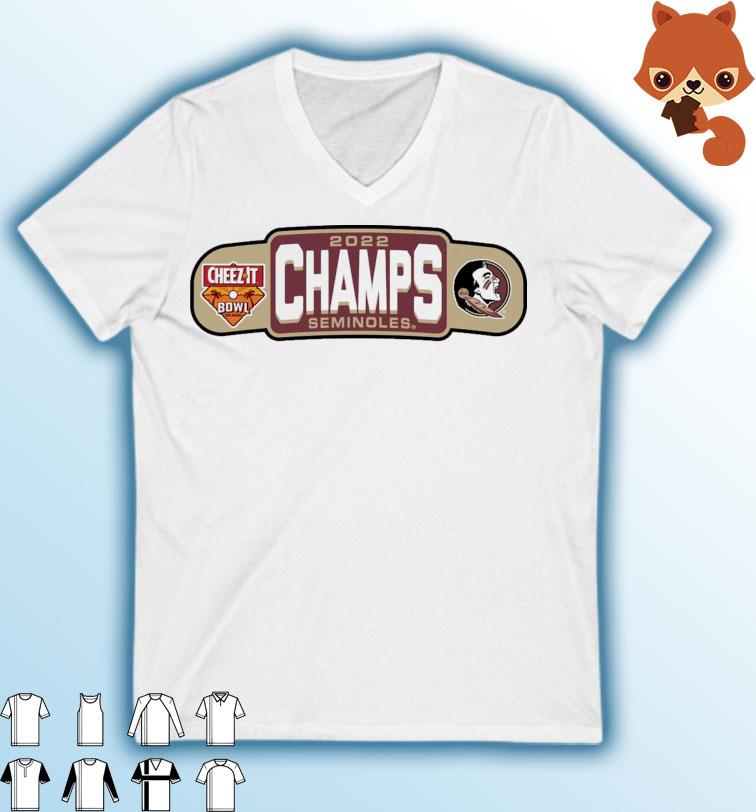 2022 Cheez-It Bowl Champions Seminoles shirt