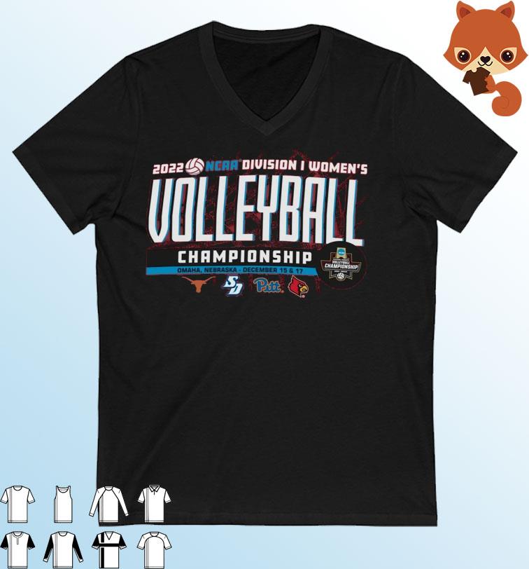2022 Division I Women's Volleyball Final Championship shirt