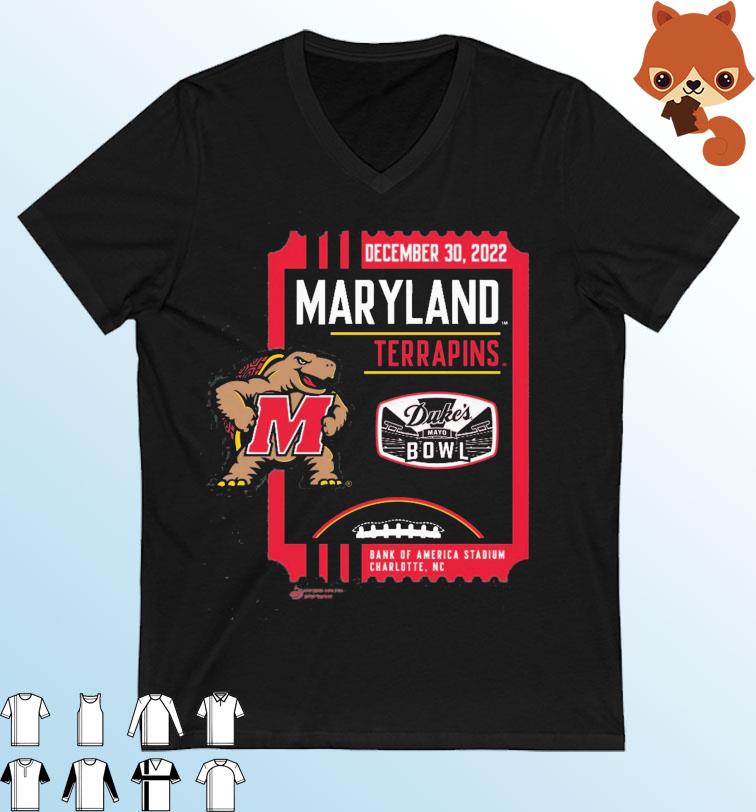 2022 Duke's Mayo Bowl Maryland Terrapins T-Shirt
