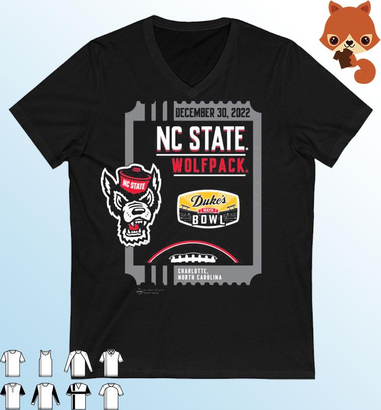 2022 Duke's Mayo Bowl North Carolina State Shirt