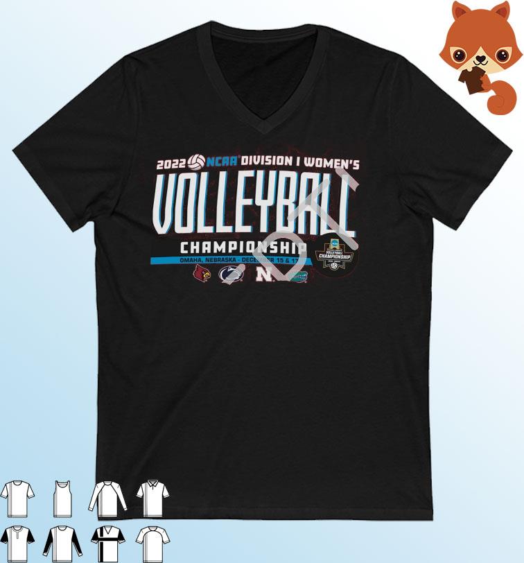 2022 NCAA Division I Women's Volleyball Final Championship shirt