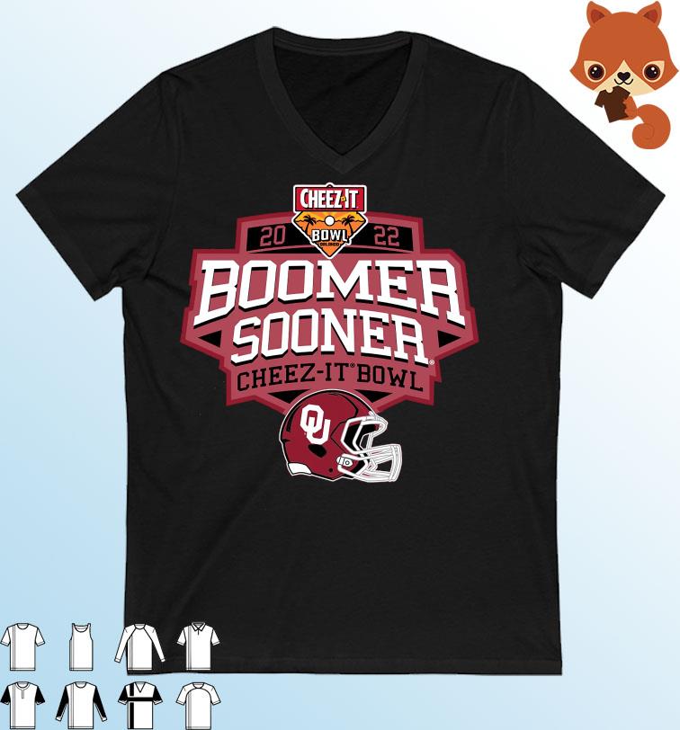 2022 Oklahoma Sooners Boomer Sooner Cheez-It Bowl T-Shirt