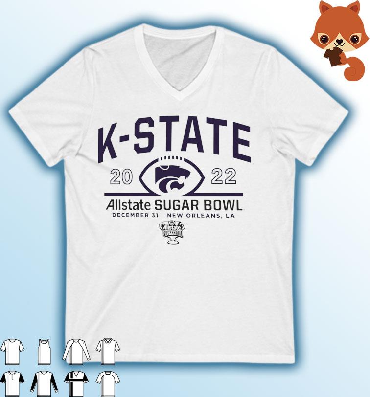 Allstate Sugar Bowl 2022 K-State Team Logo Shirt