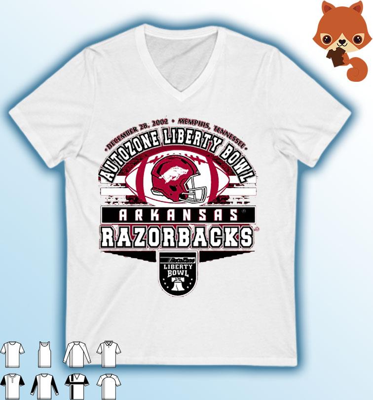 Arkansas Razorbacks 2022 Autozone Liberty Bowl T-shirt