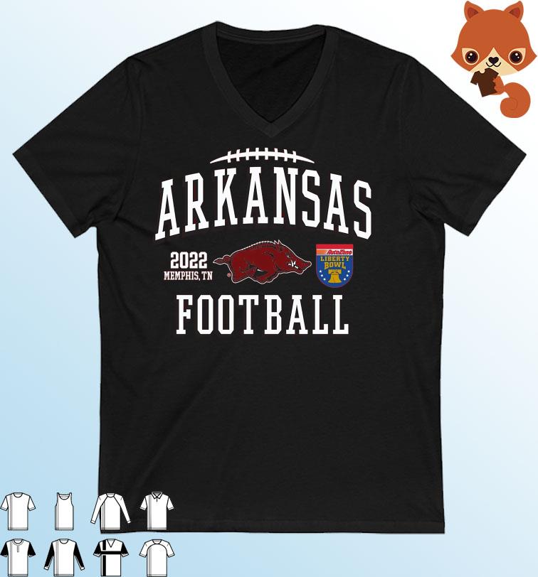 Arkansas Razorbacks 2022 Liberty Bowl Shirt