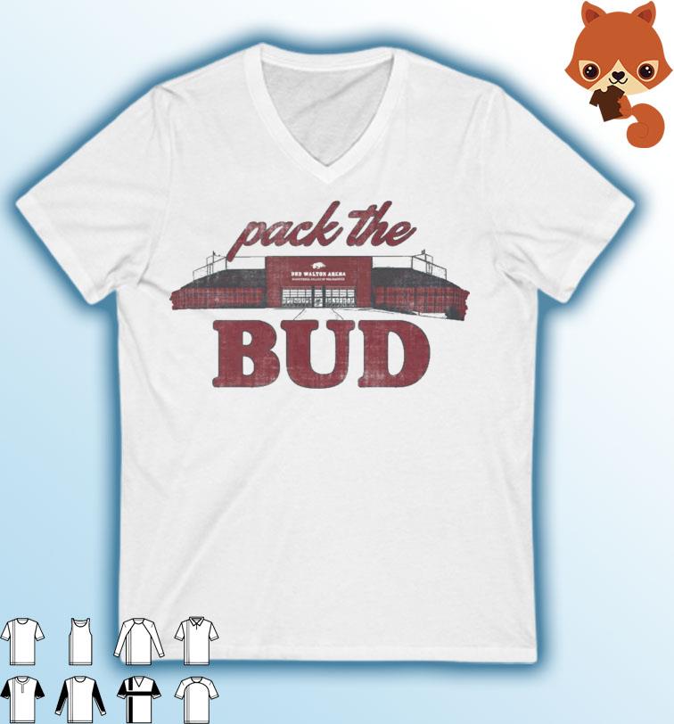 Arkansas Razorbacks Pack The Bud Shirt