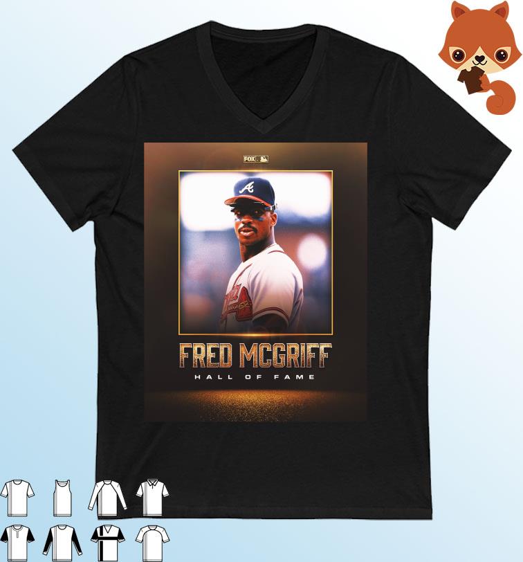 Atlanta Braves Fred Mcgriff Hall Of Fame Shirt