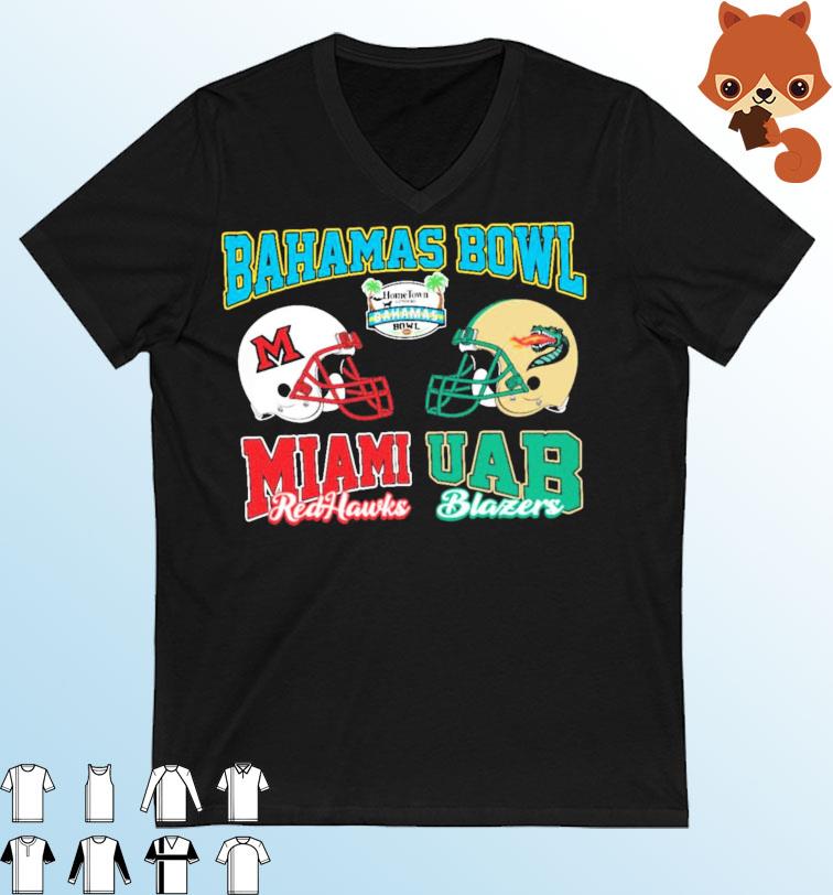 Bahamas Bowl 2022 Miami RedHawks And UAB Blazers Shirt