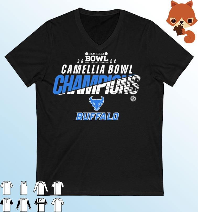 Buffalo Bulls 2022 Camellia Bowl Champions Shirt