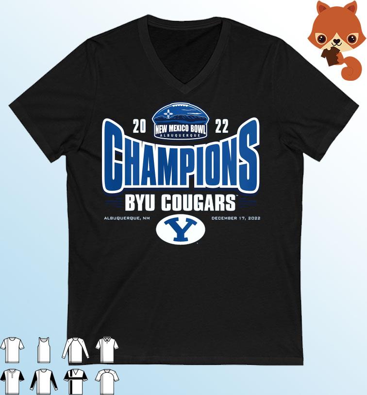 BYU Cougars 2022 New Mexico Bowl Champions Shirt