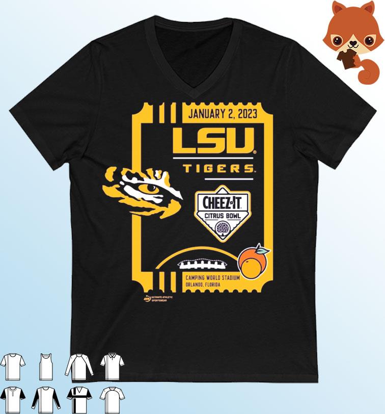 Cheez-It Citrus Bowl LSU Tigers 2023 Shirt