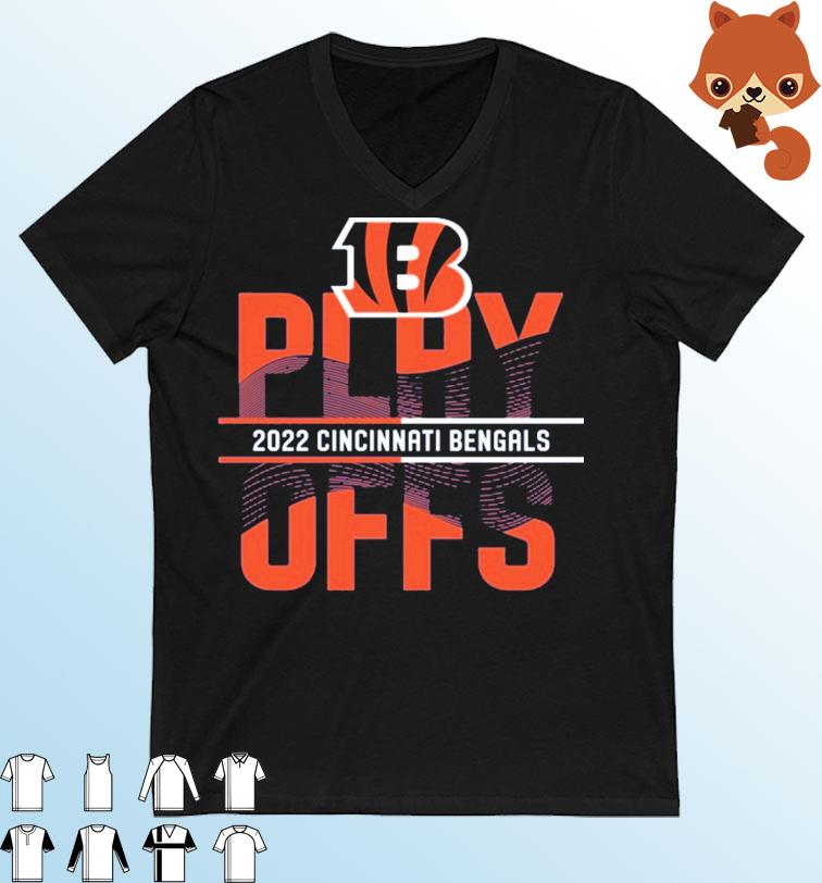 Cincinnati Bengals Nike 2022 NFL Playoffs Iconic T-Shirt