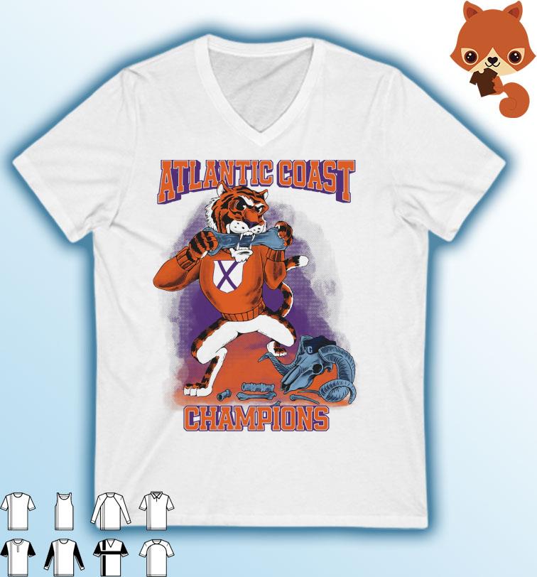 Clemson Tigers Football Atlantic Coast Conference Champions 2022 Shirt