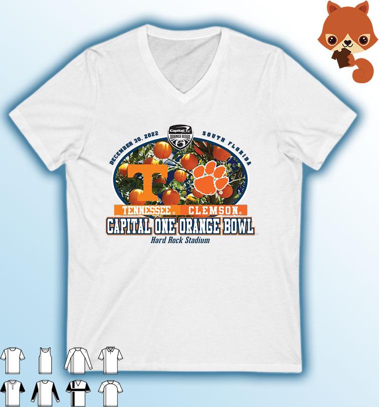 Clemson vs Tennessee 2022 Capital One Orange Bowl Hard Rock Stadium Shirt
