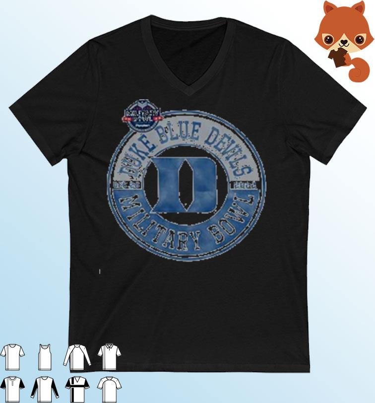 Duke University Football 2022 Military Bowl Shirt