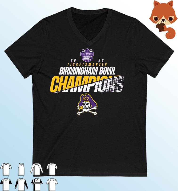 East Carolina Pirates Birmingham Bowl Champions 2022 Shirt