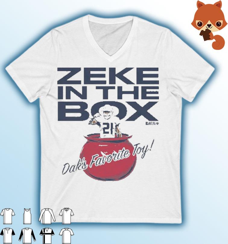 Ezekiel Elliott & Dak Prescott Zeke In The Box Shirt