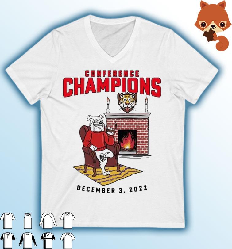 FIREPLACE Georgia Bulldogs Beat LSU Tigers Conference Champions Shirt