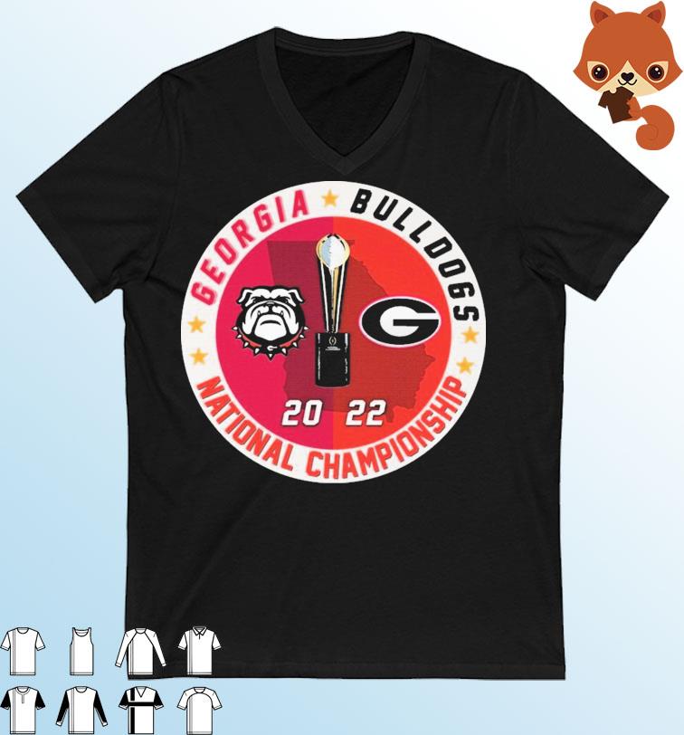 Georgia Bulldogs 2022 National Champions CFP Cup Shirt