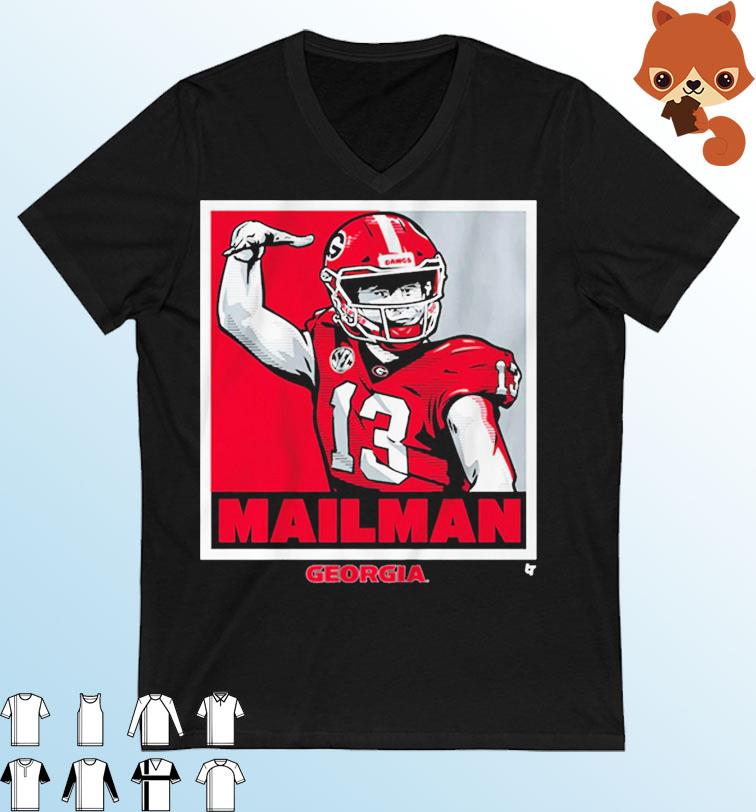 Georgia Football Stetson Bennett IV Mailman Poster Shirt