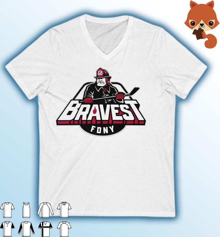 Heroes Hockey Bravest Shirt