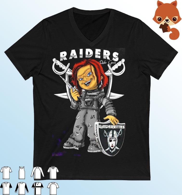 Horror Chucky Las Vegas Raiders Garcia shirt