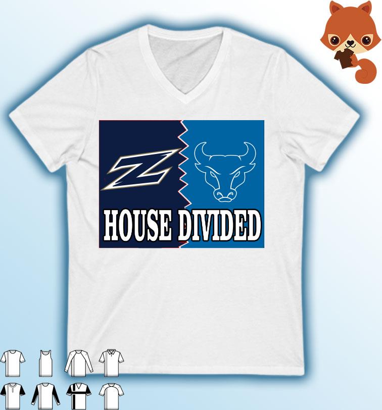 House Divided Akron Zips Vs Buffalo Bulls Shirt