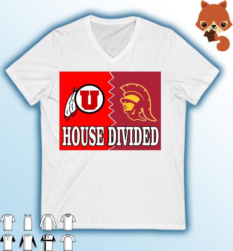 House Divided Utah Utes vs USC Trojans Shirt