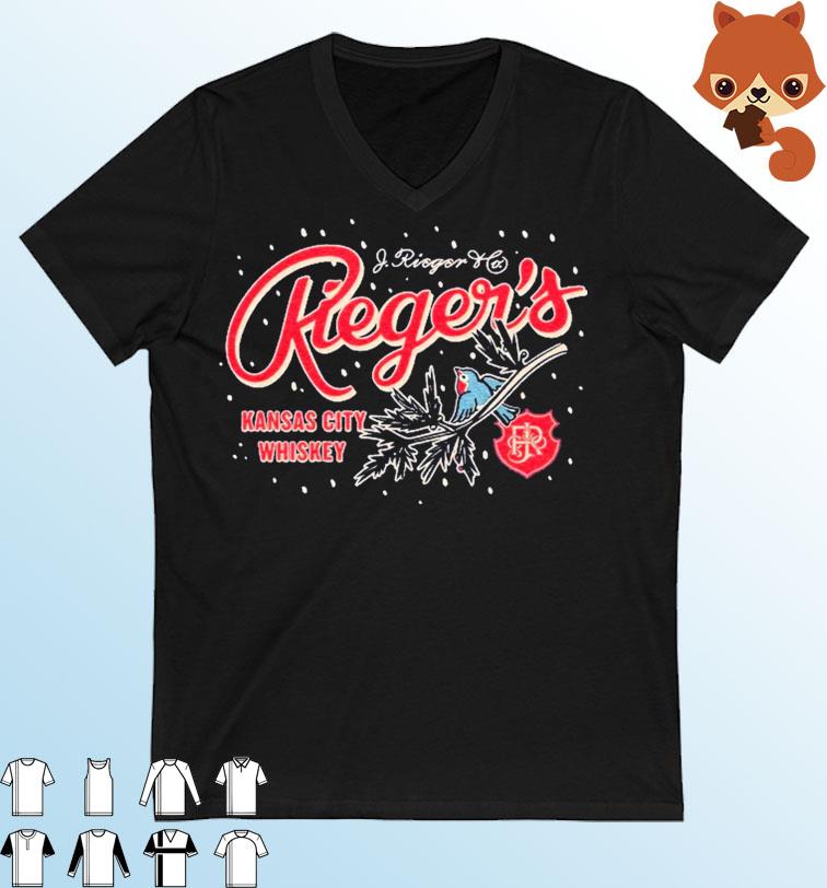 Kansas 2022 Rieger's Holiday Whiskey shirt